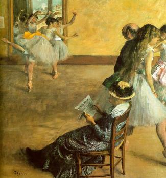 Edgar Degas : Ballet Class